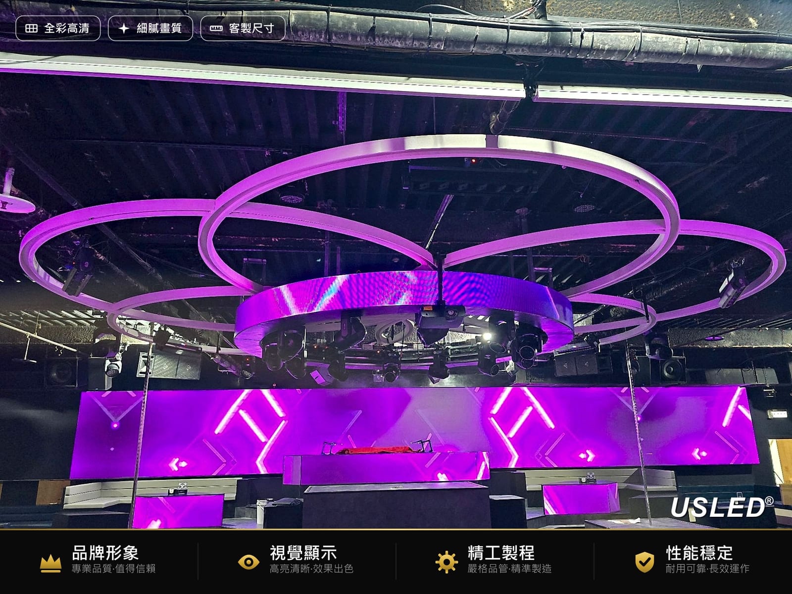 室內電視牆|譽昇科技 USLED